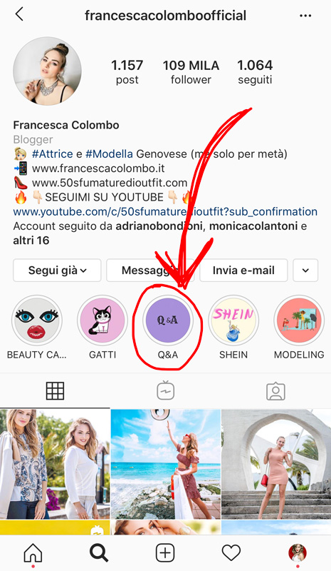 francescacolomboofficial instagram