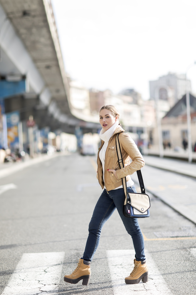 borsa tracolla donna jump from paper