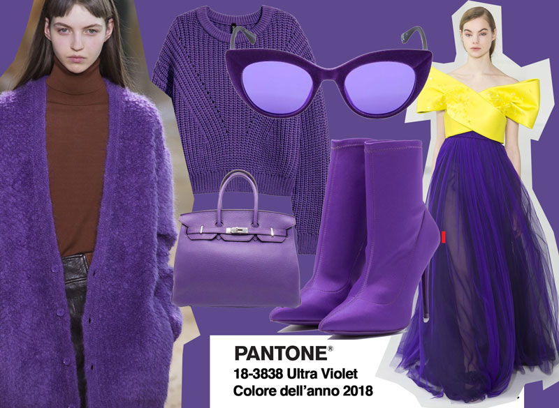 Pantone Ultra violet colore 2018