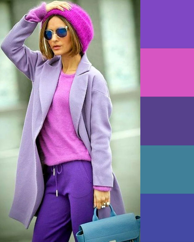 outfit ultra violet