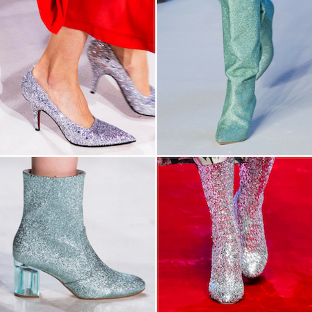 scarpe glitterate primavera estate 2018