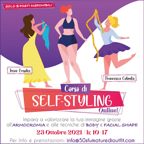 corso self styling Online - forme del corpo -armocromia