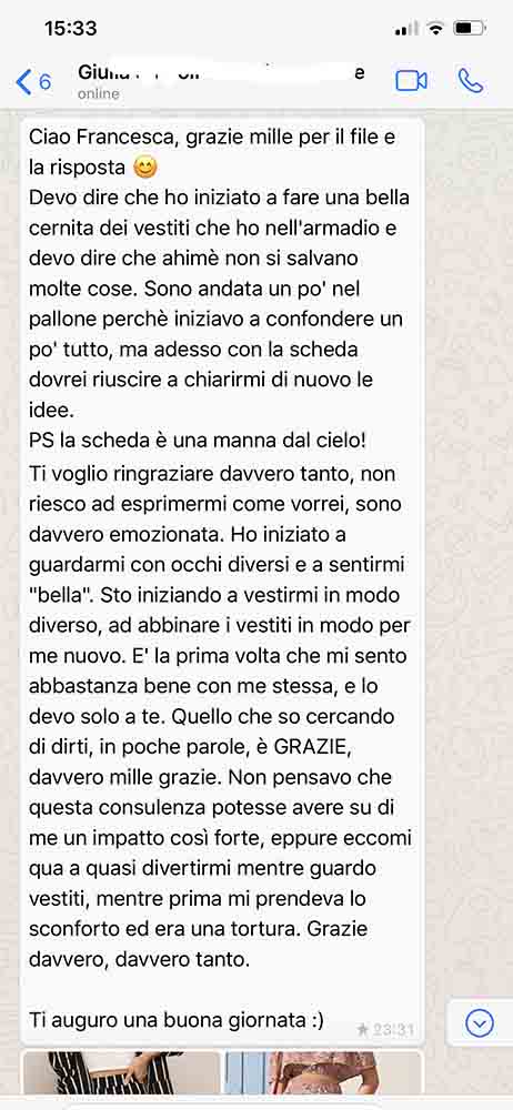 testimonianze francesca